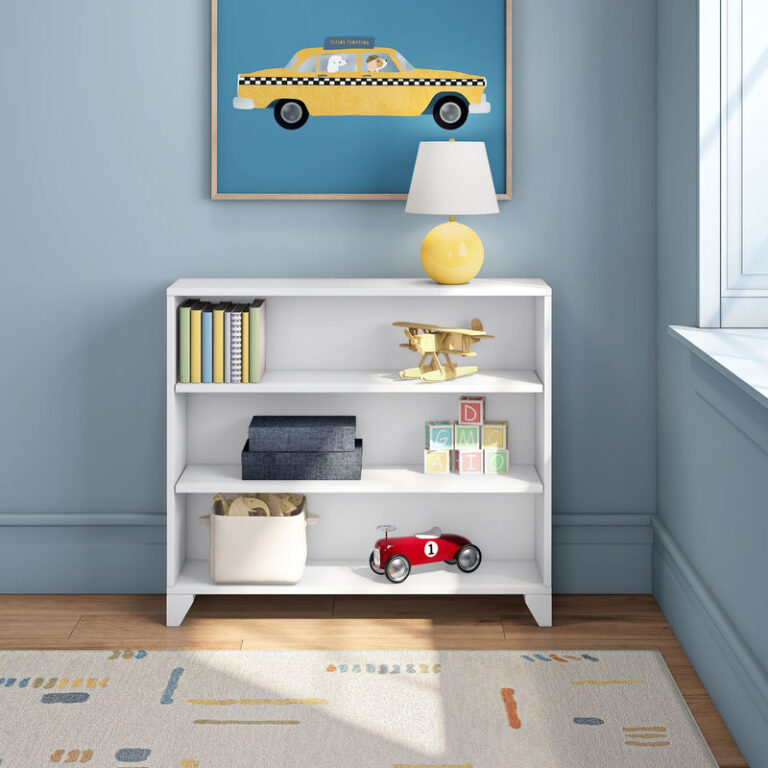 Max and Lily Classic 3-Shelf Bookcase