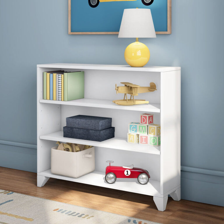 Max and Lily Classic 3-Shelf Bookcase - Thumbnail Image 7