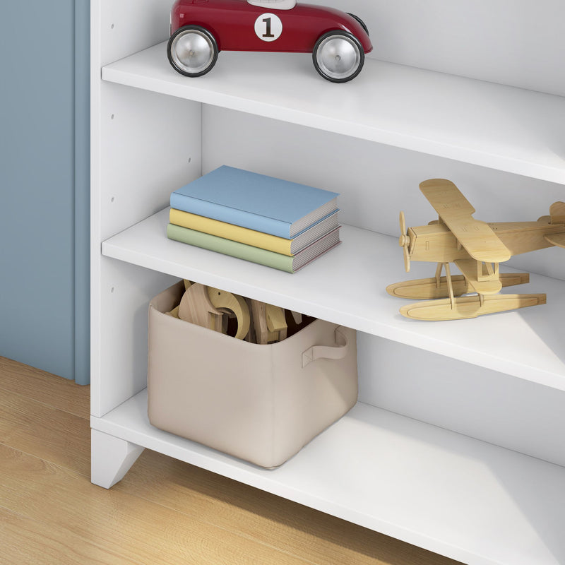 Max and Lily Classic 6-Shelf Bookcase - Image 6