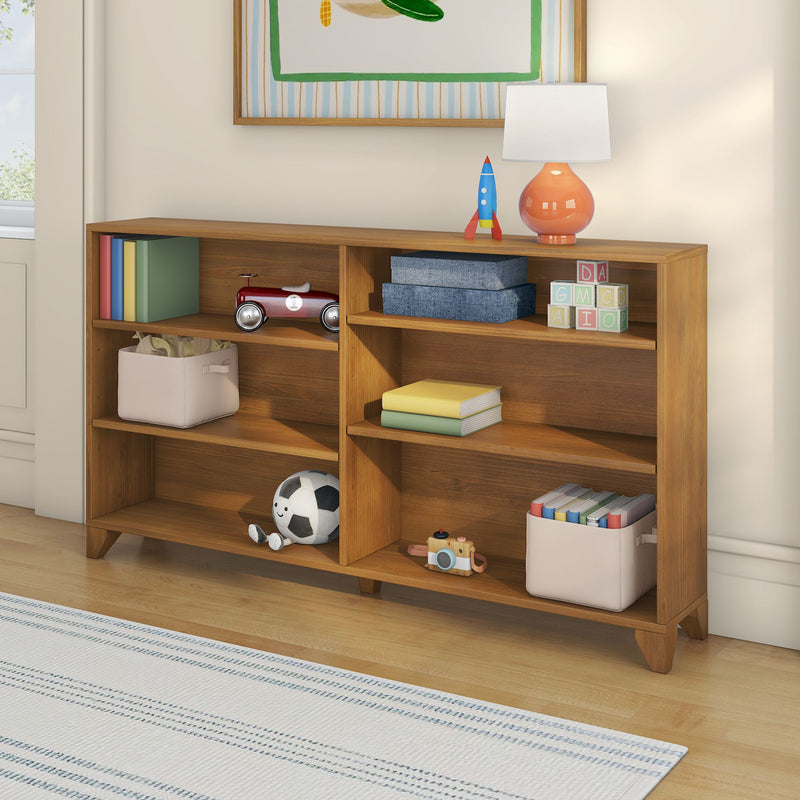 Max and Lily Classic 6-Shelf Bookcase - Image 18