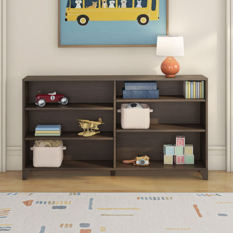 Max and Lily Classic 6-Shelf Bookcase - Thumbnail Image 11