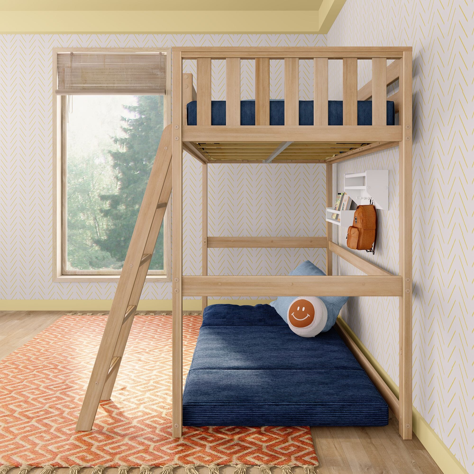 Max and Lily Scandinavian Twin Loft Bed - Image 7