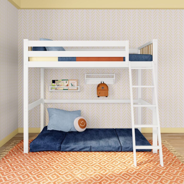 Max and Lily Scandinavian Twin Loft Bed - Thumbnail Image 11