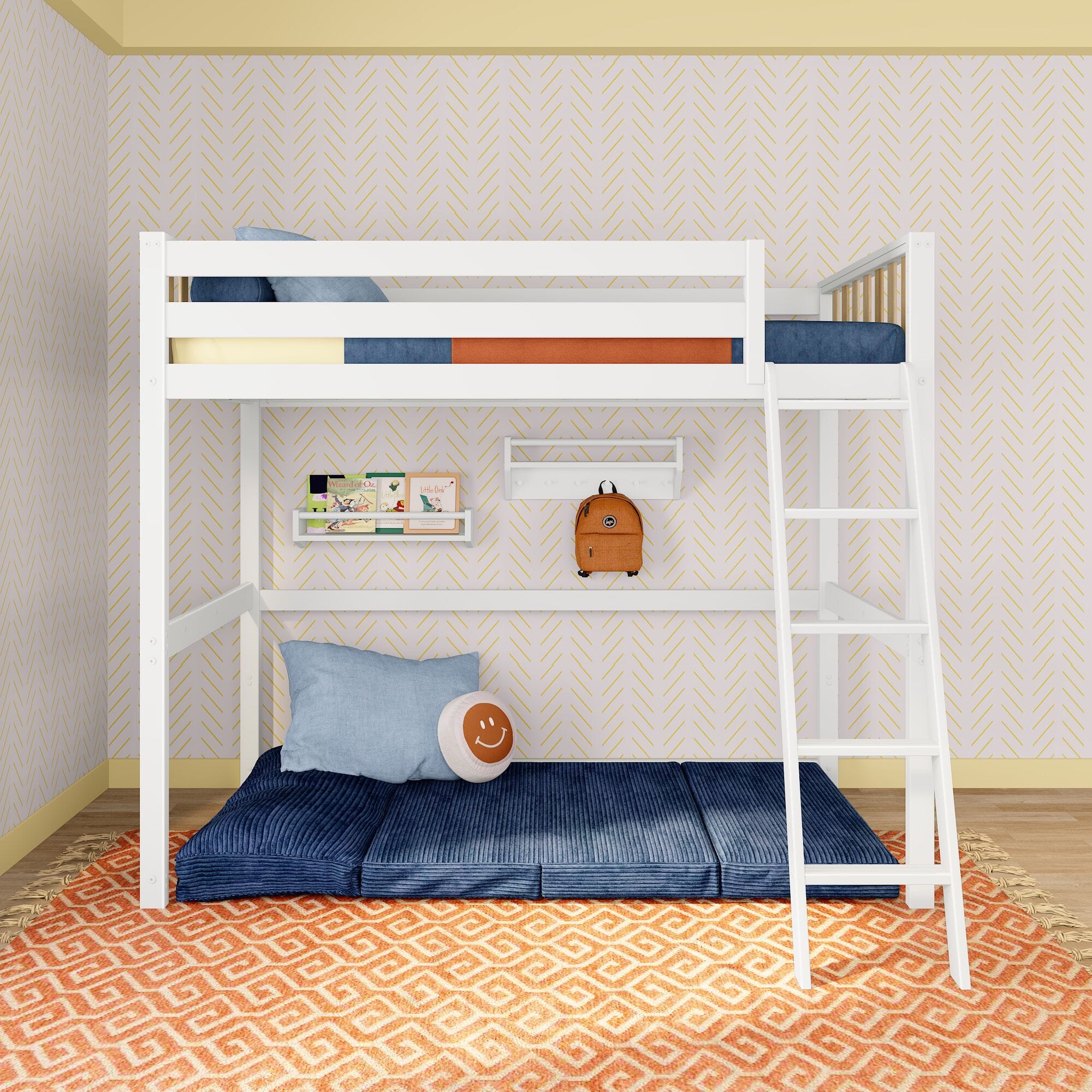 Max and Lily Scandinavian Twin Loft Bed - Image 11