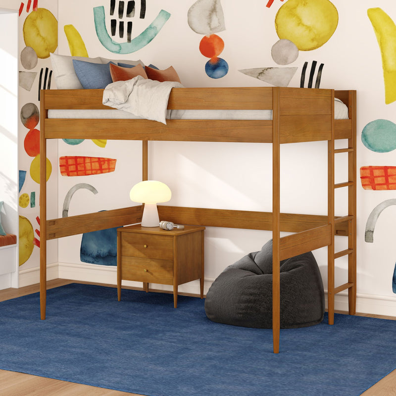 Max and lily full loft bed