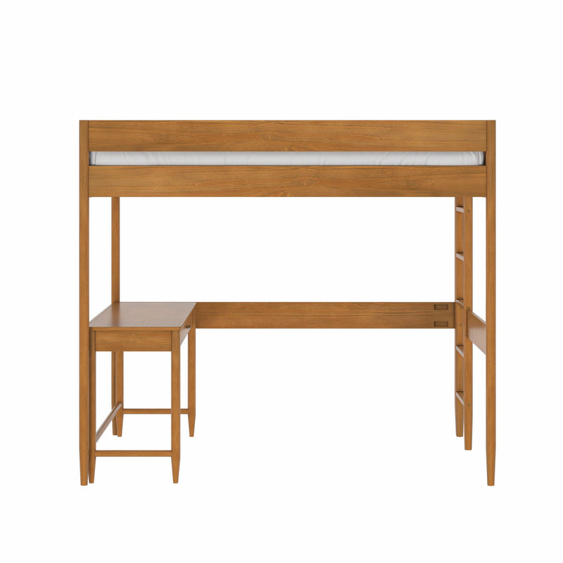 Max and Lily Hudson Full Loft Bed With Desk - Image 5