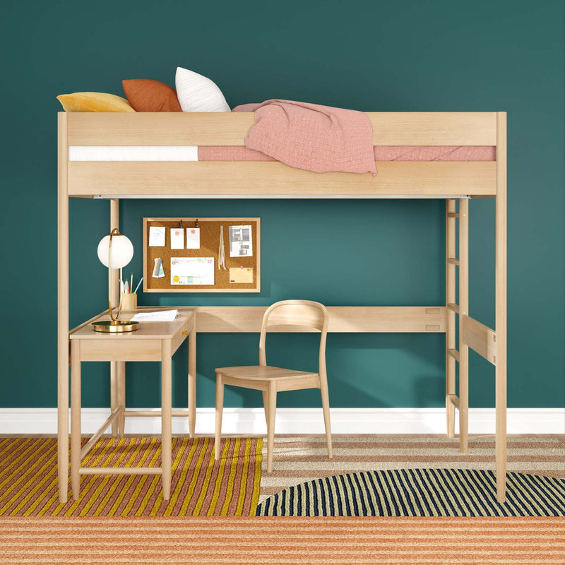 Max and Lily Hudson Full Loft Bed With Desk - Image 11