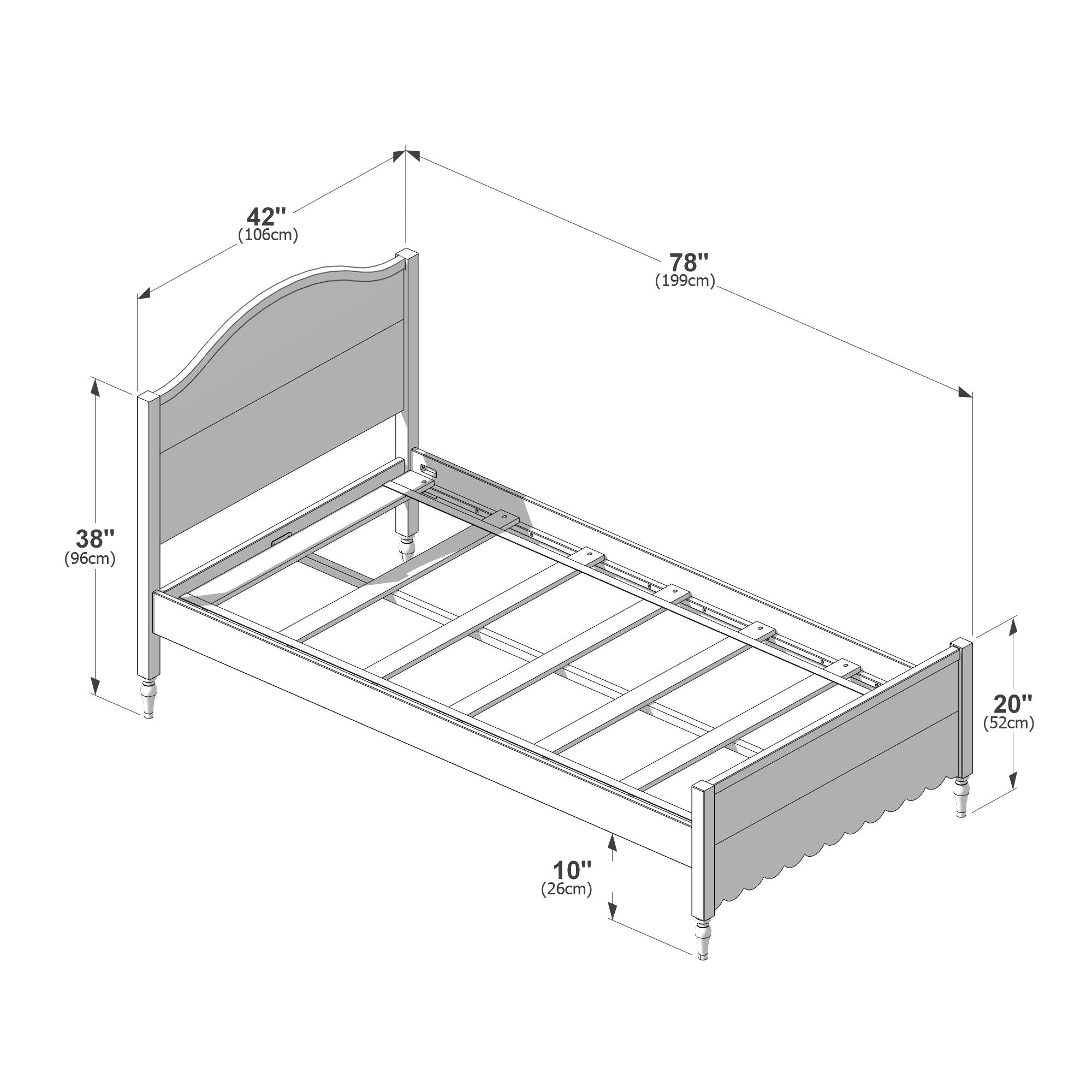 Max and Lily Charlotte Twin Bed - Image 24