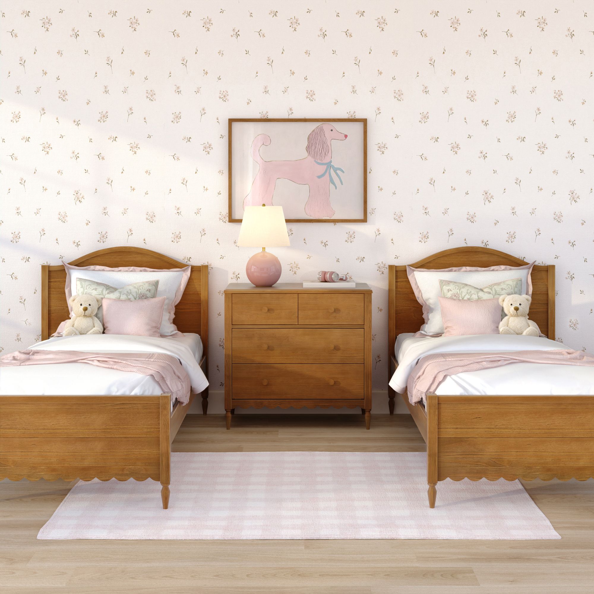 Max and Lily Charlotte 4-Drawer Dresser - Image 44