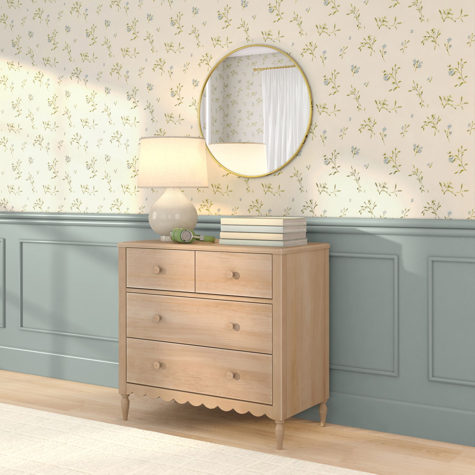 Max and Lily Charlotte 4-Drawer Dresser - Image 28