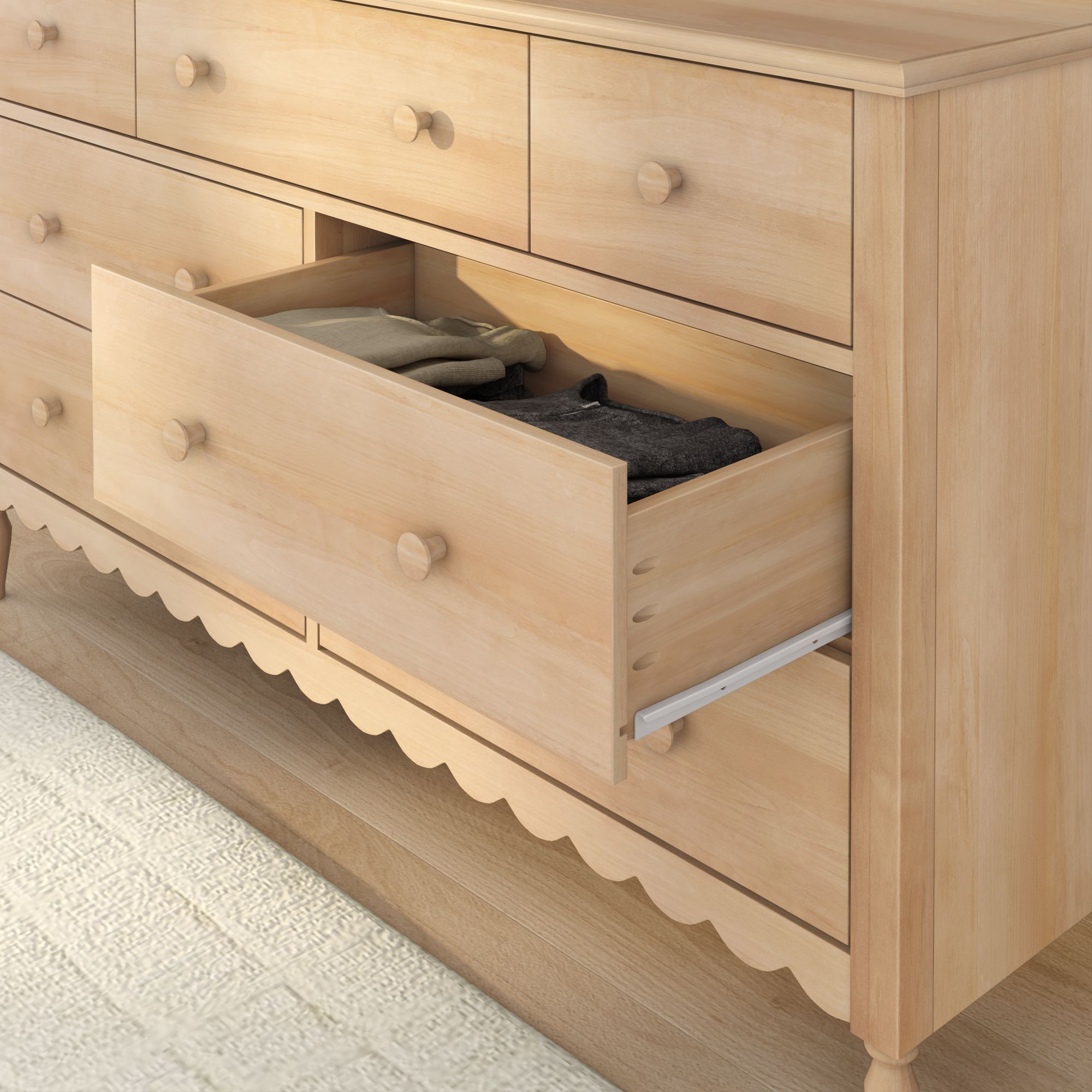 Max and Lily Charlotte 7-Drawer Dresser - Image 32