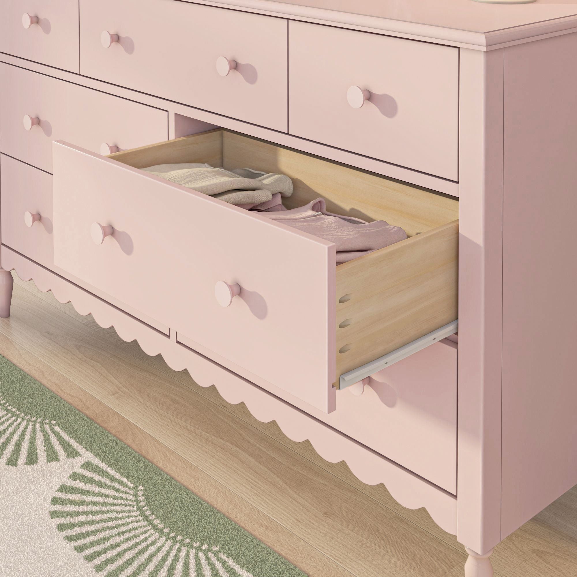 Max and Lily Charlotte 7-Drawer Dresser - Image 9