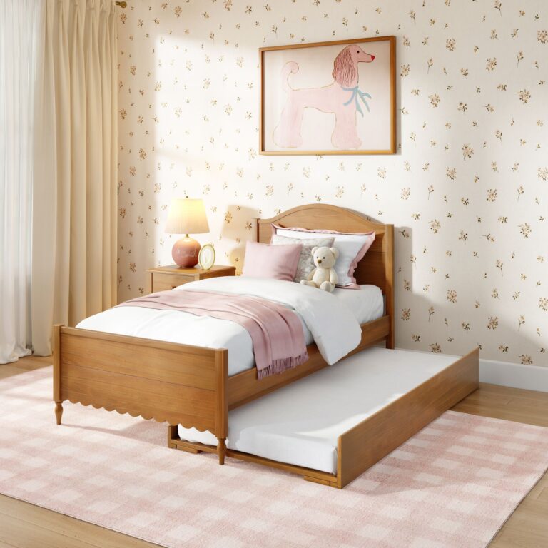 Max and Lily Charlotte Twin Bed With Trundle - Thumbnail Image 30