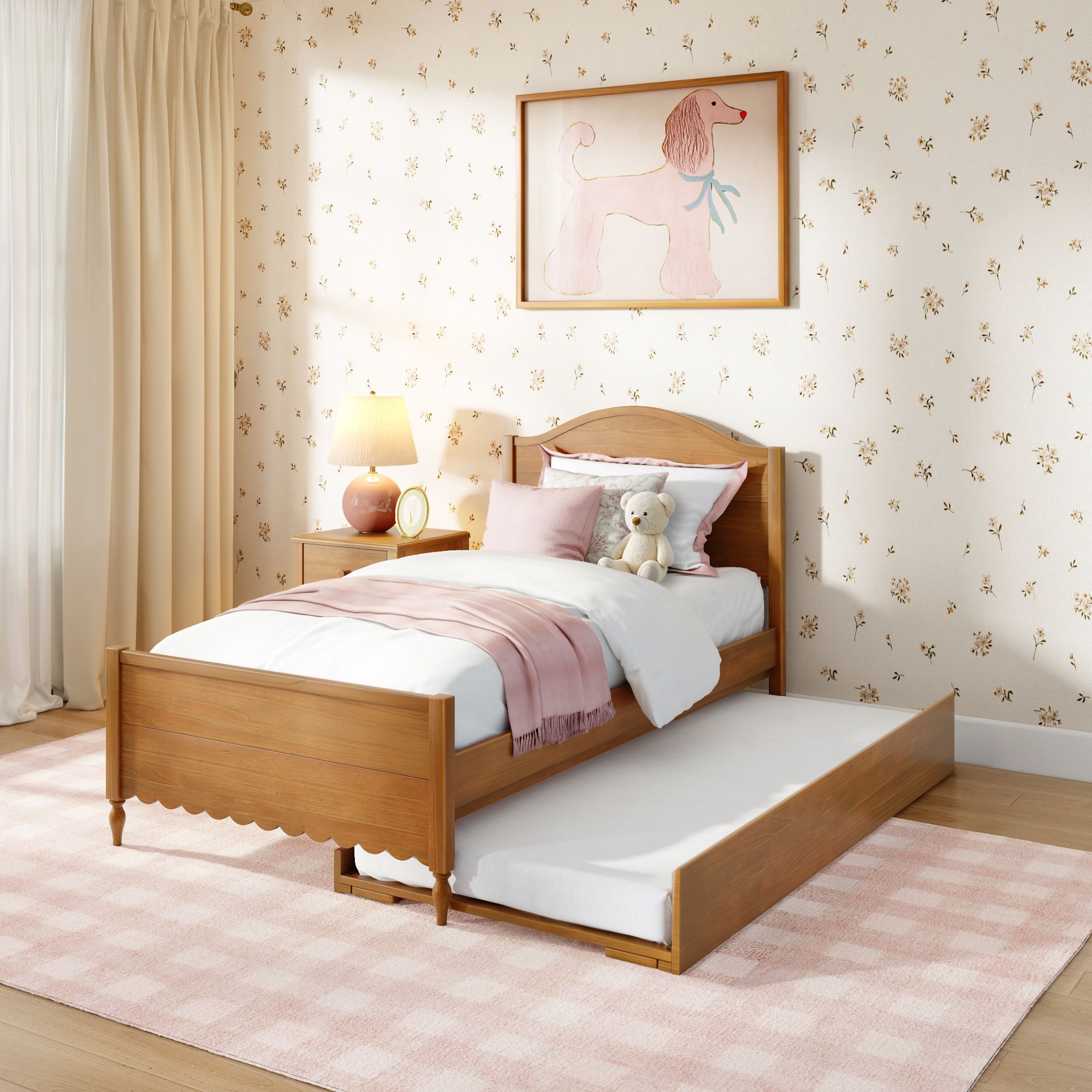 Max and Lily Charlotte Twin Bed With Trundle - Image 30
