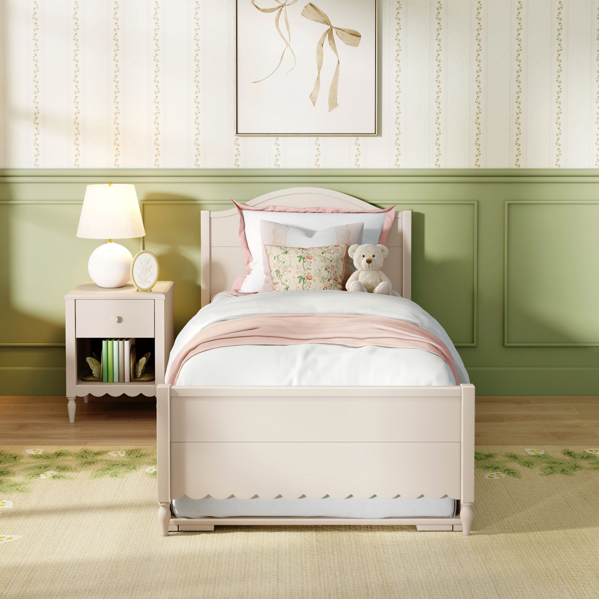 Max and Lily Charlotte Twin Bed With Trundle - Image 12