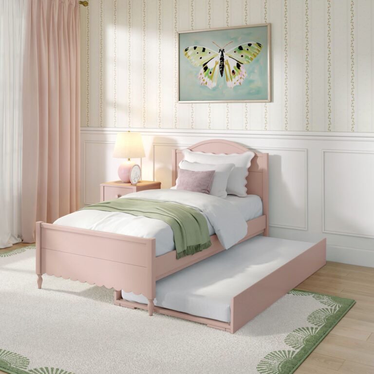 max and lily charlotte twin bed with trundle