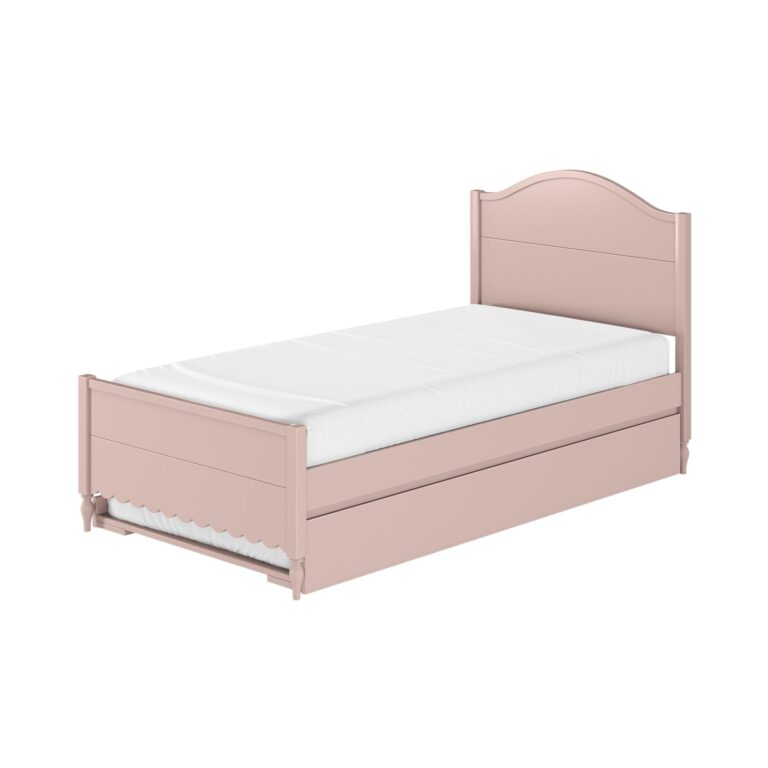 Max and Lily Charlotte Twin Bed With Trundle - Thumbnail Image 4