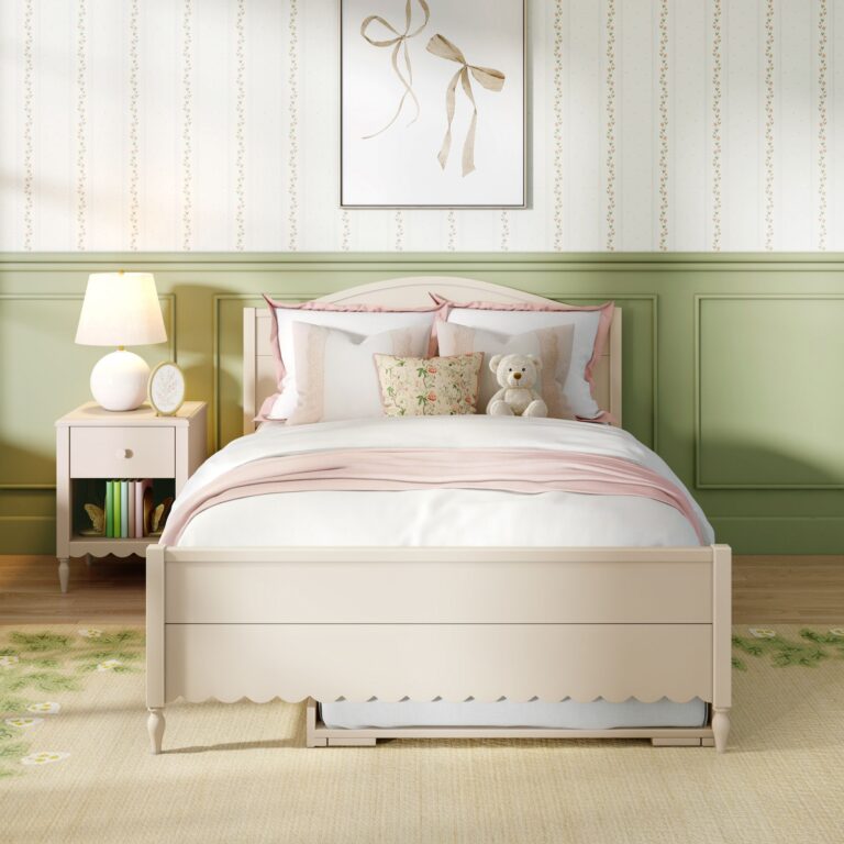 Max and Lily Charlotte Full Bed With Trundle - Thumbnail Image 12